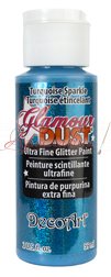 Фарба із блискітками Premium Glamour Dust  Бірюзові іскорки, 60мл