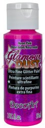 Краска с блестками Premium Glamour Dust Неоновый розовый , 60мл