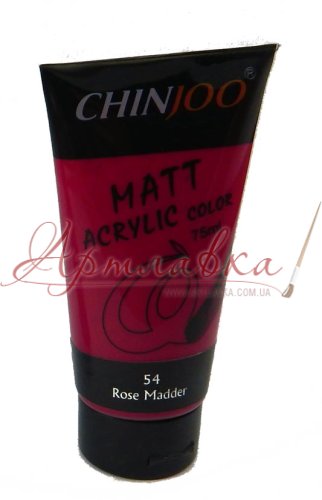 Акриловая краска Acrylic Color, Розовая марена, 75 мл