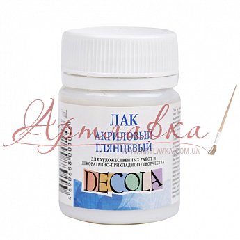 Лак акриловий глянсовий Decola, 50мл